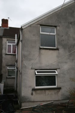 Exterior view 2 before